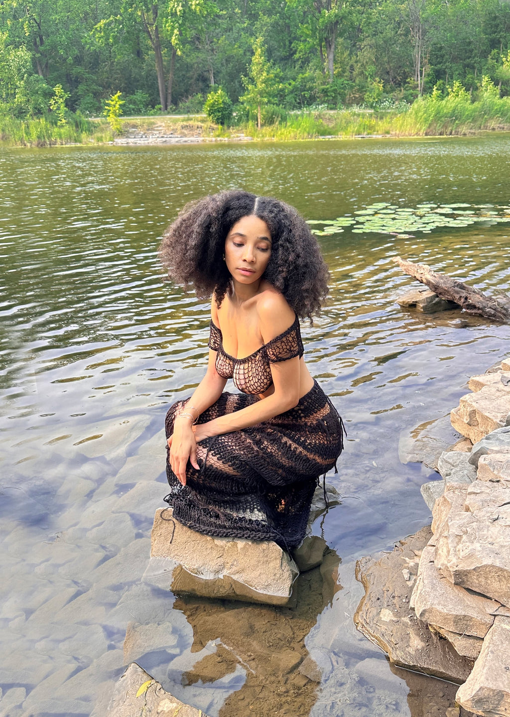 WASTELAND MAXI SKIRT