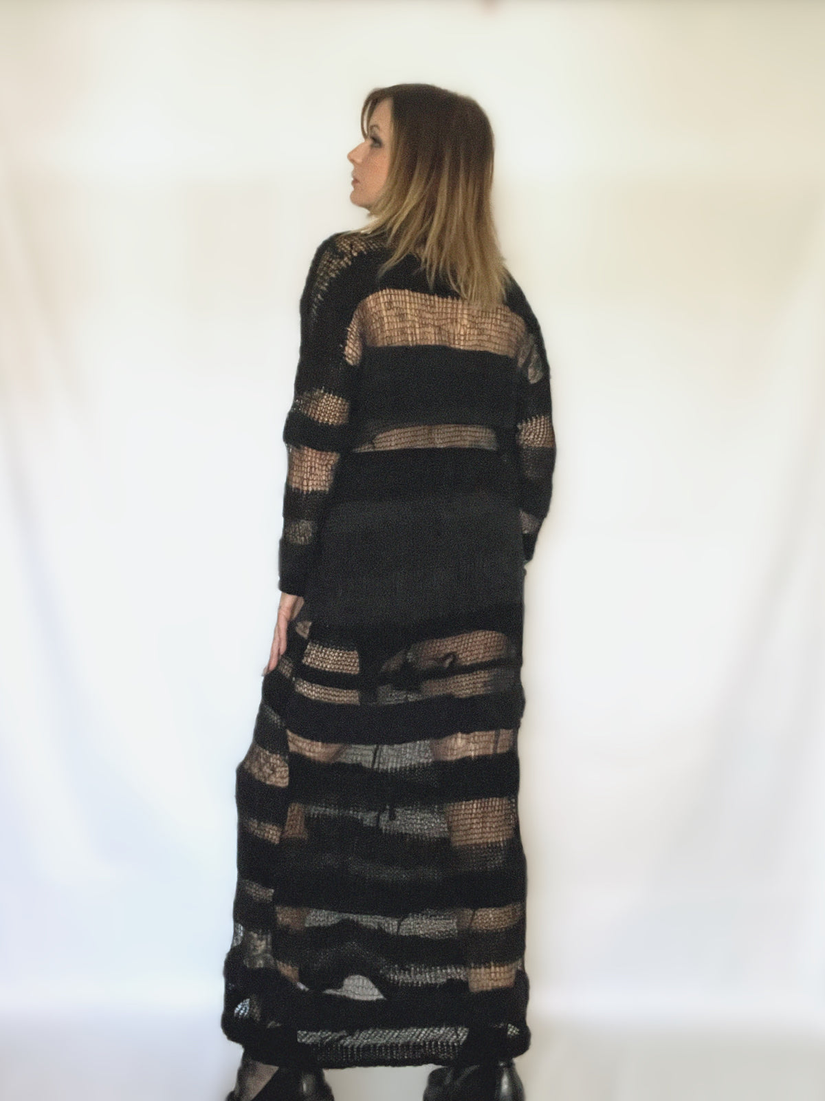 PREORDER WASTELAND 2.0 MAXI TURTLENECK SWEATER DRESS