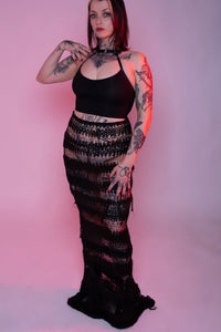WASTELAND MAXI SKIRT
