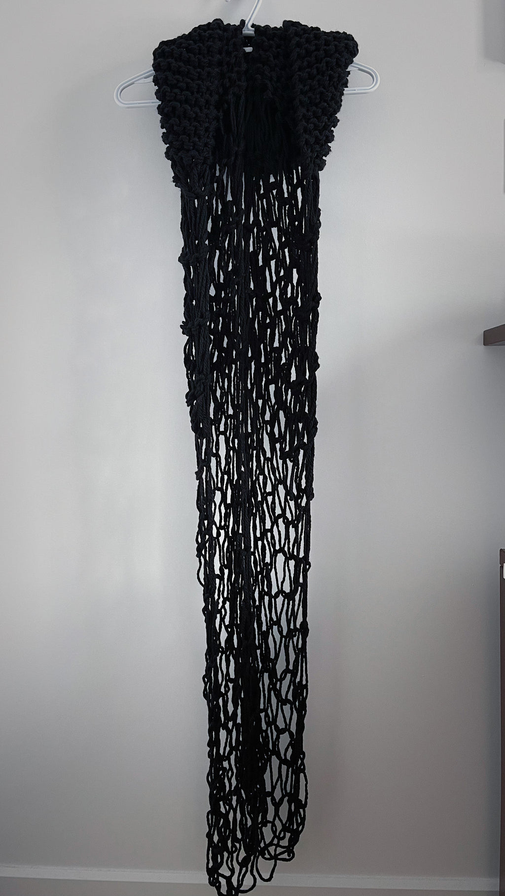 COCOON HOODED SCARF PATTERN