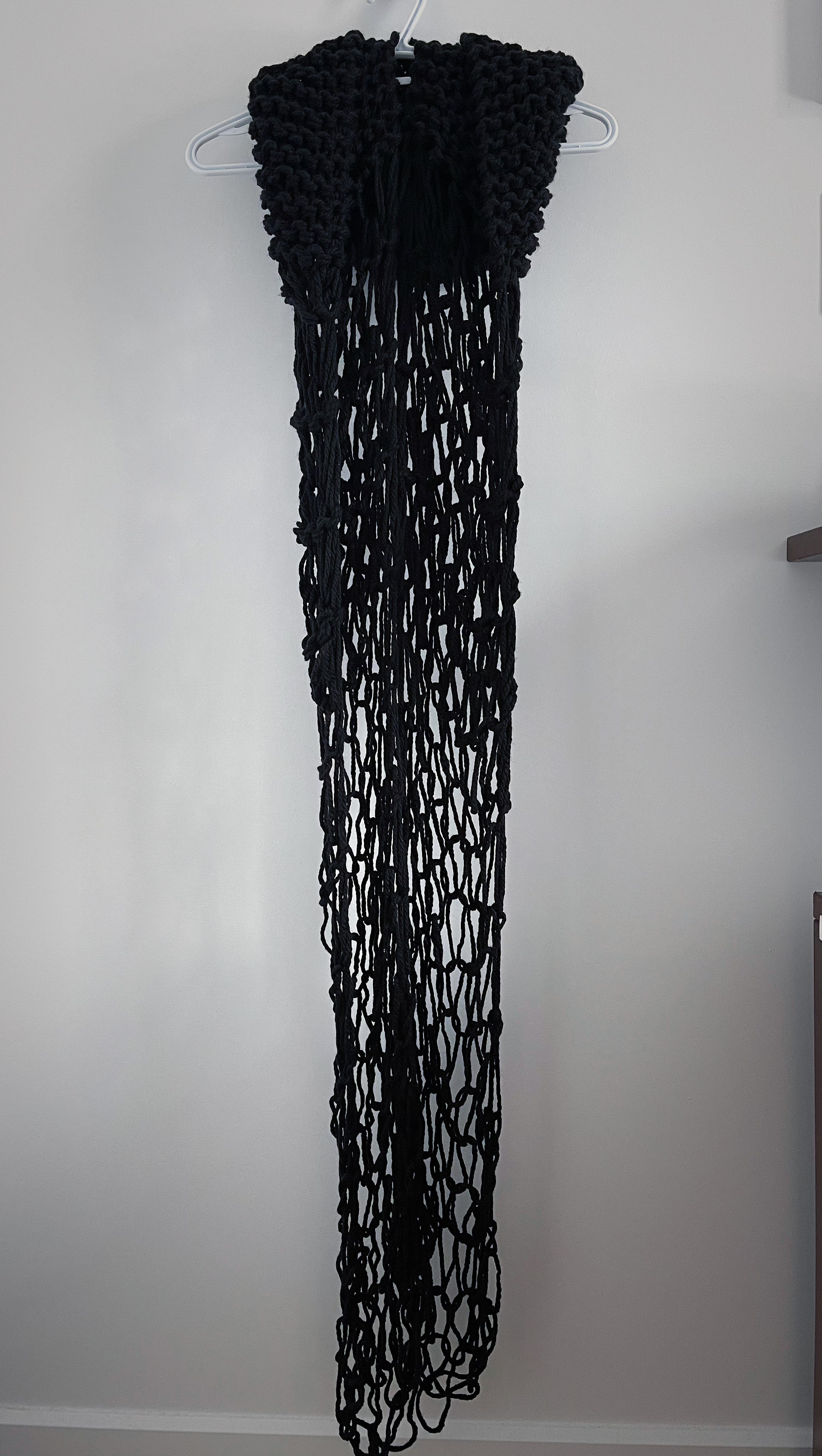 COCOON HOODED SCARF PATTERN