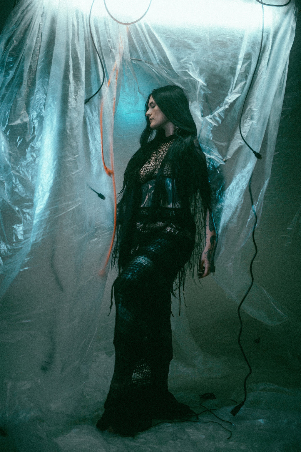 WASTELAND MAXI SKIRT