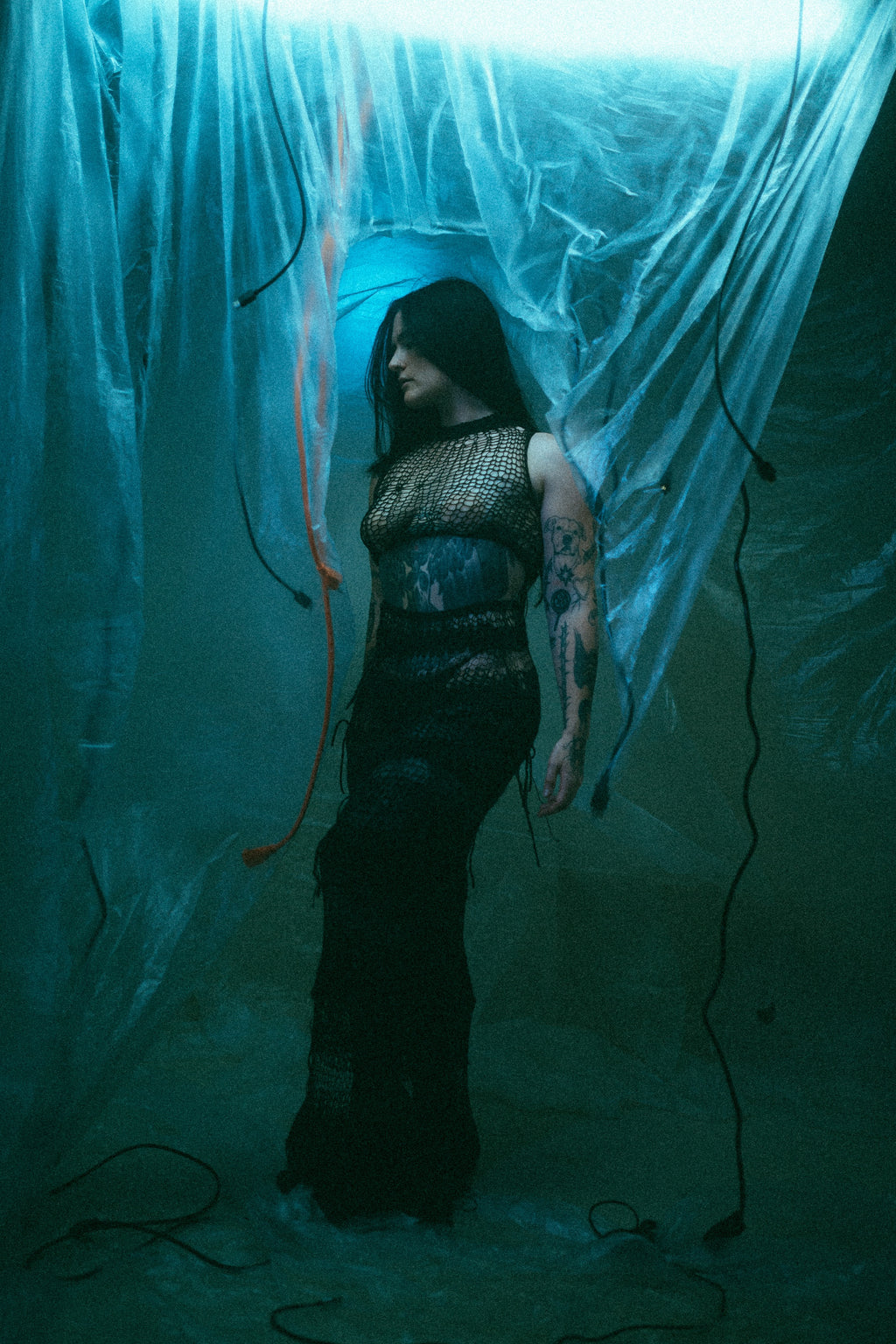 WASTELAND MAXI SKIRT