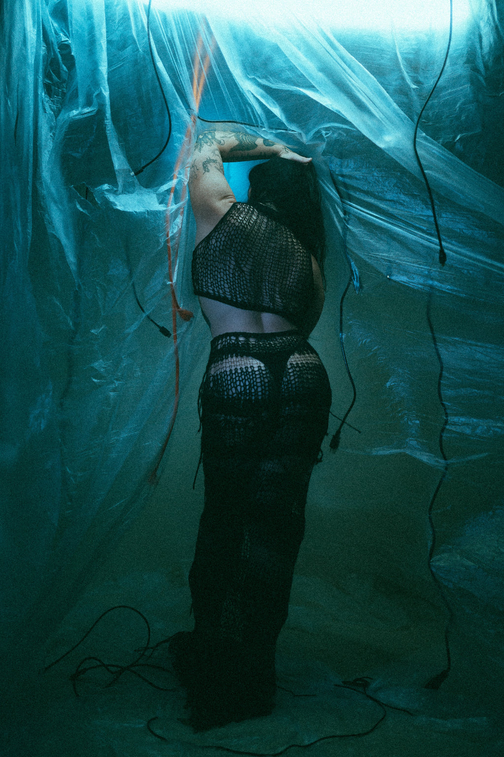 WASTELAND MAXI SKIRT